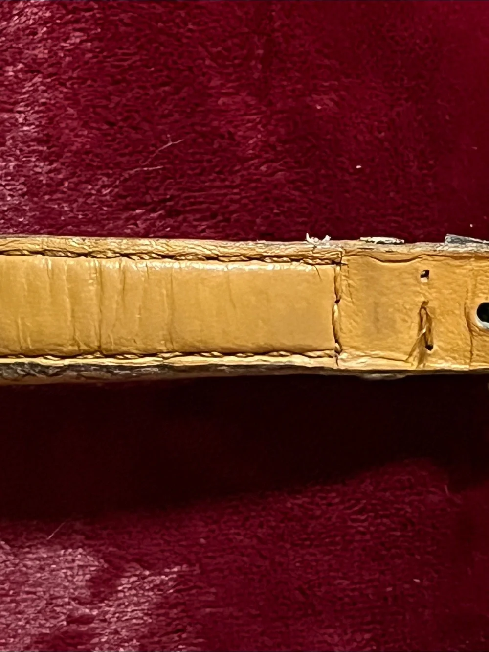 Armitron Tweety Watch with Yellow Leather Strap and Gold Accents new battery